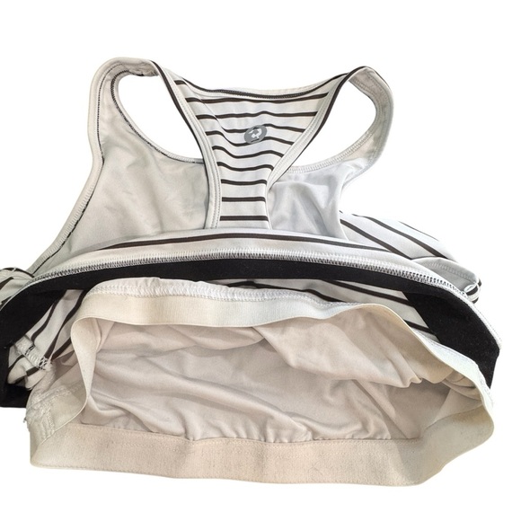 Scorpio Sol Women’s Crossover Black White Sports Bra Size Large - Picture 7 of 9